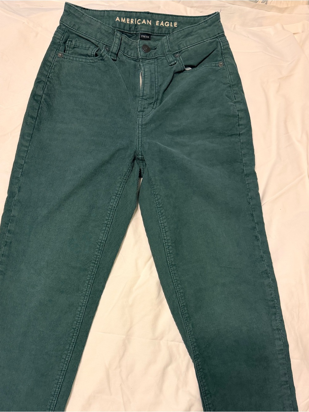 Vintage Green Corduroys by American Eagle